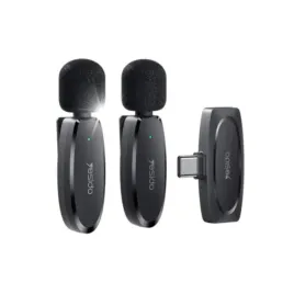 yesido-kr13-mikrofon-mems-2szt-na-klips-type-c-wireless-2-4ghz-black-c