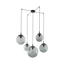 lampa-wiszaca-szklane-klosze-kule-esme-czarne-przewody-e27-5382-tk-lighting