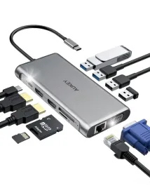 aukey-cb-c78-usb-c-hub-12w1-pd-100w-hdmi-4k-vga-sd