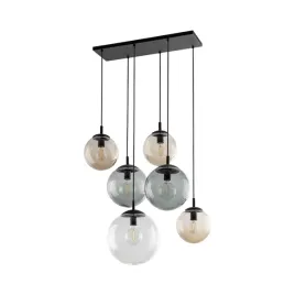 lampa-wiszaca-ze-szklanymi-kloszami-esme-czarna-podsufitka-e27-tk-lighting