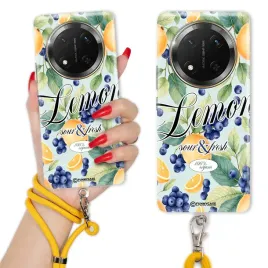 etui-do-honor-magic-7-lite-case-owoce-na-lato-zolty-sznurek-smycz-wzory