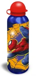 bidon-butelka-dla-dzieci-spiderman-aluiminiowy-zamykany-ustnik-500ml