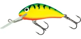 2-x-wobler-salmo-h5f-hornet-floating-5cm-7g-green-tige