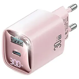 ladowarka-sieciowa-30w-gan-usb-c-usb-a-fast-charging-xc-series-rozowa