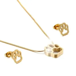 komplet-zloty-naszyjnik-i-kolczyki-lapki-18k-stal