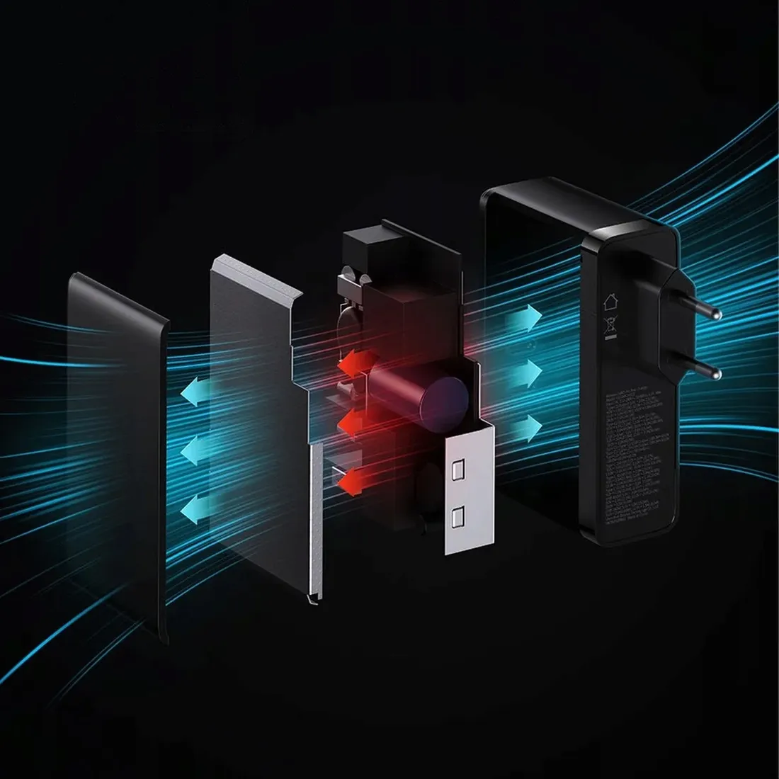 baseus-gan5-pro-szybka-ladowarka-usb-2xusb-c-140w-stan-nowy