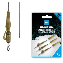 przypon-nash-cling-on-unleaded-lead-clip-leader-75cm-t8187