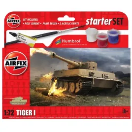 model-do-sklejania-czalg-tiger-1-zestaw-starter-set-farby-pedzel-airfix