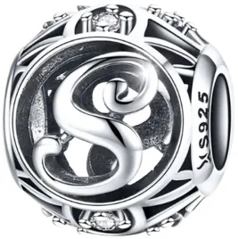 zawieszka-charms-koralik-litera-s-srebro-925