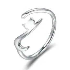 srebrny-pierscionek-regulowany-pierscionek-kotek-srebro-925