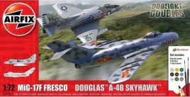 samoloty-do-sklejania-zestaw-mig-17f-fresco-douglas-a-4b-skyhawk-airfix