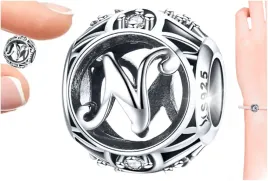 zawieszka-charms-koralik-litera-n-srebro-925