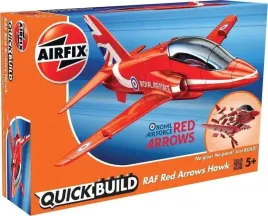model-do-skladania-red-arrows-hawk-klocki-quickbuild-airfix-licencja