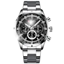 zegarek-meski-curren-8355-srebrny-bransoleta-chronograf-pudelko
