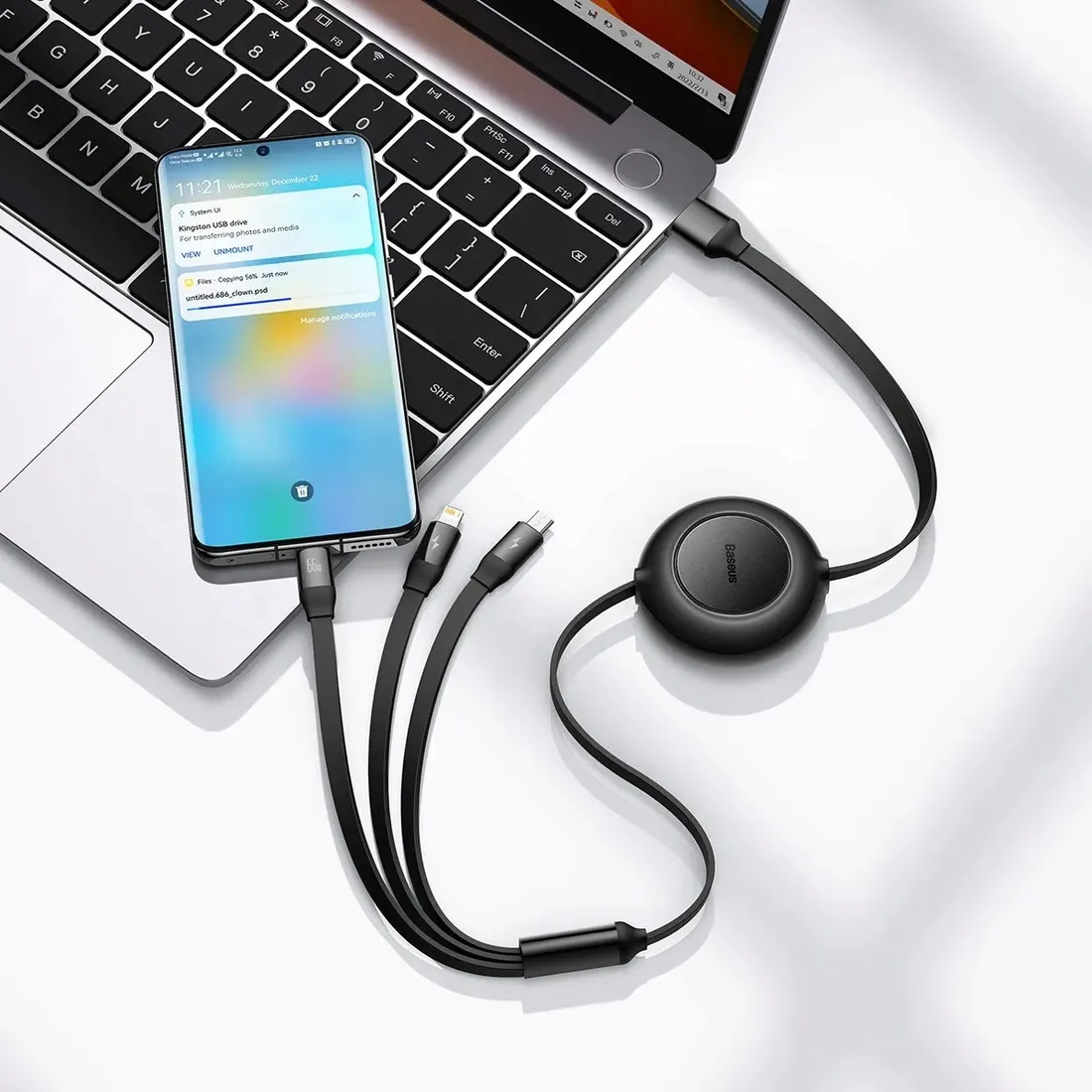 kabel-usb-3w1-baseus-bright-mirror-3-usb-c-66w