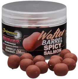 2-x-wafters-starbaits-spicy-salmon-barrel-14mm-50g
