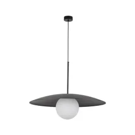 lampa-wiszaca-czarna-slate-glass-nad-stol-bialy-szklany-klosz-tk-lighting