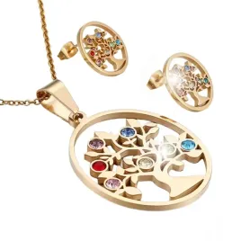zloty-komplet-kolczyki-i-naszyjnik-drzewko-szczescia-pozlaca-stal-trusky
