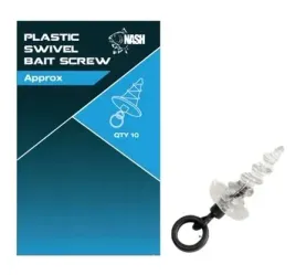 2-x-wkret-plastikowy-nash-swivel-bait-screw-13mm