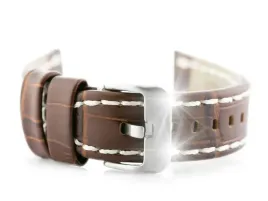 pasek-skorzany-do-zegarka-w49-ciemny-braz-biale-24mm