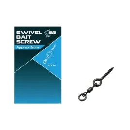 2-x-wkret-z-kretlikiem-nash-swivel-bait-screw-13mm
