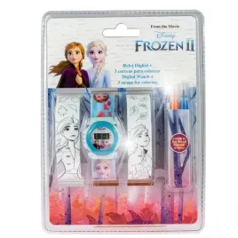 zegarek-dla-dziecka-kraina-lodu-frozen-paski-do-pokolorowania