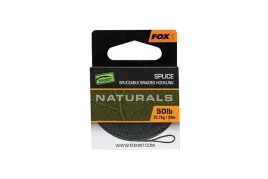2-x-plecionka-fox-naturals-splice-hooklength-50lb-20m