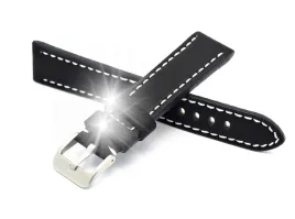 pasek-skorzany-do-zegarka-w48-premium-czarny-biale-22mm