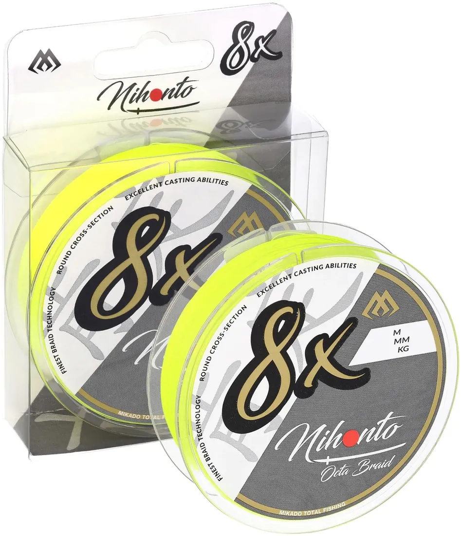 2-x-plecionka-nihonto-octa-braid-150m-fluo-020mm-stan-nowy