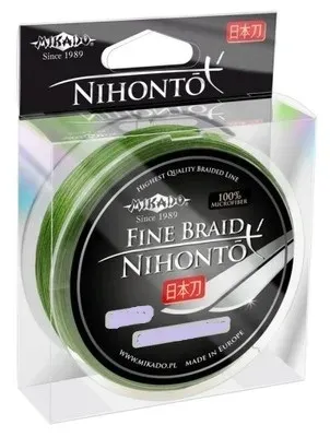2-x-plecionka-nihonto-fine-braid-green-010mm-150m-gra-stan-nowy-kod-producenta-z19g-010