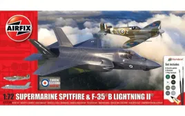 model-do-sklejania-zestaw-farby-spitfire-f35b-lightning-ii-airfix-licencja