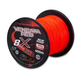 2-x-plecionka-uni-cat-8x-vencata-red-400m-060mm-57kg