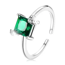 srebrny-pierscionek-regulowany-pierscionek-zielony-srebro-925