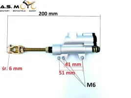 pompa-hamulcowa-tylna-cross-110-125-motorower-50-4t-motocykl-125-4t