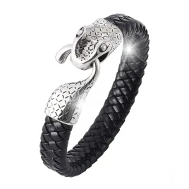 bransoletka-meska-skorzana-stal-skora-waz