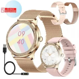 smartwatch-zegarek-damski-polskie-menu-rozmowy-cisnienie-puls-sport-zdrowie