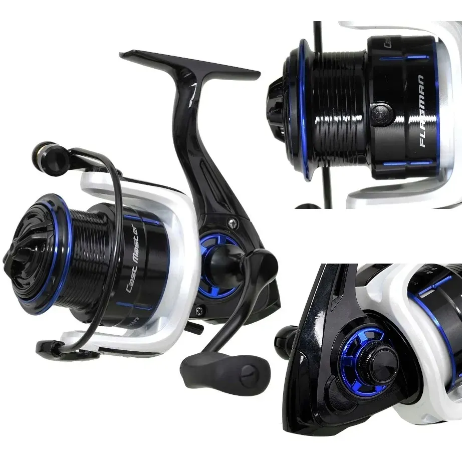 2-x-kolowrotek-flagman-cast-master-feeder-5000-fd-stan-nowy
