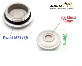 korek-zaslepka-regulacji-sprzegla-quad-atv-125