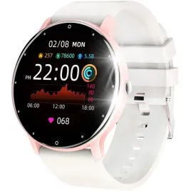 smartwatch-damski-gravity-gt1-7-bialy-pasek-rozmowy-kroki-puls-pogoda-pl