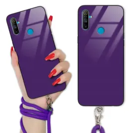 etui-do-realme-c3-case-crossglam-szklane-fioletowy-sznurek-ochrona-trend