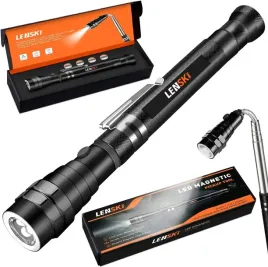 2-x-latarka-led-magnes-chwytak-wysiegnik