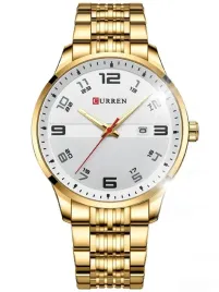 zegarek-meski-curren-8411-zloty-bransoleta-datownik-elegancki