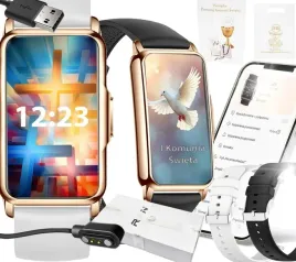 smartwatch-zegarek-na-komunie-dziewczynka-sms-kroki-polskie-menu-2-paski