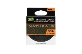2-x-leadcore-fox-naturals-25m-50lb-22-7kg