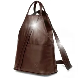 wloski-plecak-skorzany-damski-maly-brazowy-vera-pelle-t52