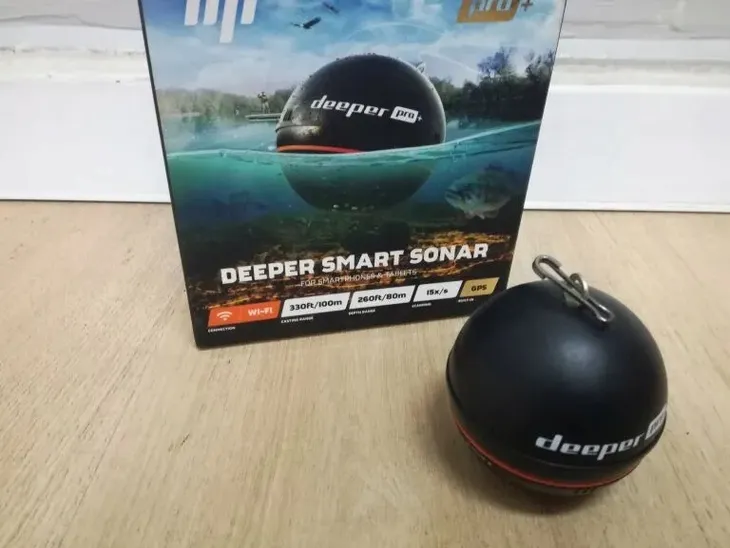 2-x-echosonda-deeper-pro-oryginal-sonar-wifi-stan-nowy-waga-z-opakowaniem-0-5-kg