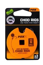 2-x-przypon-fox-z-hakiem-stiff-chod-rig-25lb-size-6