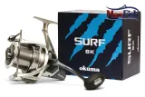 2-x-kolowrotek-okuma-8k-surf-fd-metoda-wedkowania-karpiowa