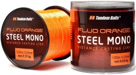 2-x-zylka-tandem-baits-steel-mono-fluo-1200m-030mm-orange