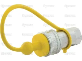 zaslepka-zolty-pvc-3-4-female-coupling-5szt